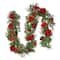 9ft. Decorated Vienna Waltz Garland with LED Lights